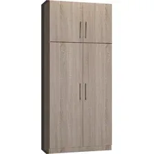 Шкаф распашной Макс Стайл Smart Egger 219x100x35 14A3550 (дуб бардолино натуральный Н1145 ST10)
