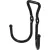 Крючок для ванны Swensa Trait BRW-19009-02 (черный)