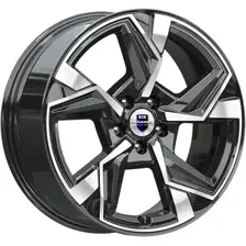 Литые диски K&amp;K Кайан 18x7.5" 5x112мм DIA 66.6мм ET 46мм Алмаз черный