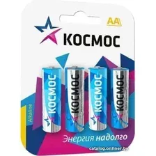 Батарейка КОСМОС LR6 4B KOCLR64BL 4 шт
