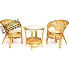Комплект садовой мебели Tetchair Pelangi 2 кресла (мед)