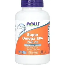 Жирные кислоты NOW Super Omega EPA 360мг / DHA240 (120капсул)