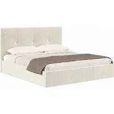 Кровать Хочу Домой Марсель 180x200 (светло-бежевый велюр 303)
