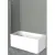 Стеклянная шторка для ванны BelBagno UNO-V-1-90/150-C-Cr