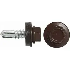 Саморез Admiral Кровельный 5.5x19 RAL 8019 Шоколад (250шт, шоубокс)