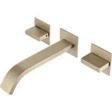Смеситель Abber Wasserfall AF8612G (золото матовое)