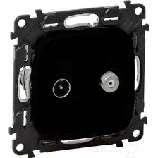 Розетка Legrand Valena Allure 753968 (антрацит)