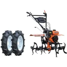 Культиватор SKIPER SP-850S + колеса BRADO 4.00-10 (комплект)
