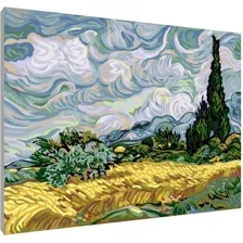 Картина по номерам PaintLine Ван Гог. Пшеничное поле с кипарисами PL-00089