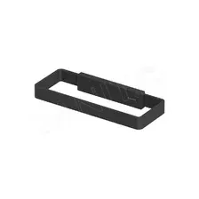 Держатель для полотенец Whitecross Cubo CU2458BL (черный матовый)