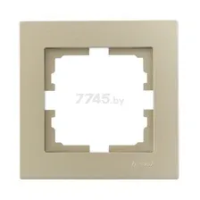 Рамка горизонтальная LEZARD Vesna титан (742-3700-146)