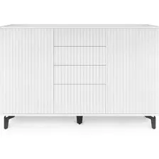 Комод Shtabe Royal 5055 эко (белый-Черный)