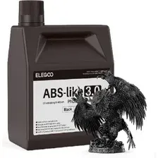 Фотополимерная смола для 3D-принтера Elegoo ABSlike V3.0 / 50.103.0336  (2кг, черный)
