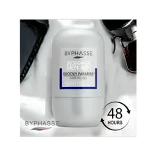 BYPHASSE Шариковый дезодорант-антиперспирант для мужчин Groovy Paradise 48H, 50 мл