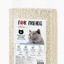 Наполнитель для туалета For Friends Tofu Natural / TUZ903 (6л, без запаха)
