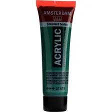 Акриловая краска Amsterdam 17046190 (зеленый прочный темный)