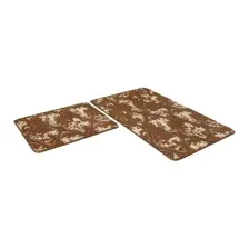 Набор ковриков для ванной и туалета Shahintex Vintage SHV002 60x100/60x50 (шоколадный)