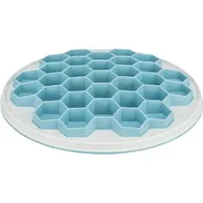 Миска-коврик для животных TRIXIE Hive Slow серый голубой 30 см