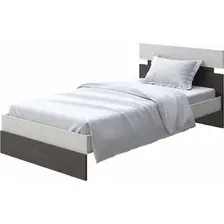 Кровать PROxSON Milton 80x200 (дуб шамони светлый 124/дуб кантербери)