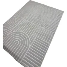 Ковер для жилой комнаты Radjab Carpet Сканди Сизаль Прямоугольник 10946A (2x2.9, Grey/Grey)
