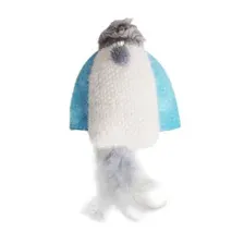Игрушка Petpark для кошек Космический корабль с перьями и кошачьей мятой 20 см