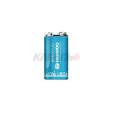Батарейка 6F22 DAEWOO Heavy Duty Крона 9V солевая (5029217)