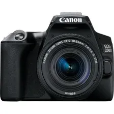 Зеркальный фотоаппарат Canon EOS 250D Kit 18-55 IS STM (черный)