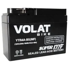 Аккумулятор VOLAT YTR4A-BS MF