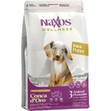 Сухой корм для собак Adragna Naxos Mini Puppy утка, курица, индейка 500 г
