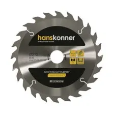 Пильный диск Hanskonner H9022-210-30-24