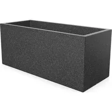 Кашпо Berkano Cubric 120*50 (черный гранит)
