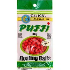 Плавающая насадка CUKK Puffi Mini, 4-6 мм, ваниль, красный, 30 г
