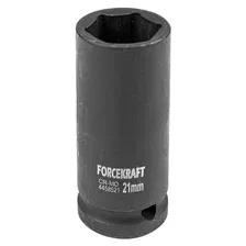 FORCEKRAFT - Торцевая головка, ударная, глубокая,21мм,6гр.,1/2" / FK-4458521