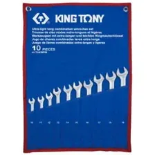 Набор ключей комбинированных 10-19 мм 10 предметов KING TONY 