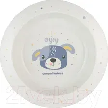 Тарелка для кормления Canpol Cute Animals / 4/412_blu2