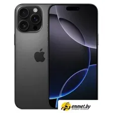 Телефон Apple iPhone 16 Pro Max Dual eSim 512GB (черный титан)