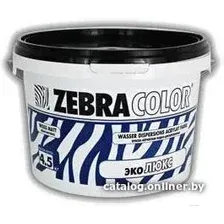 Краска Zebracolor Эко Люкс 4.5кг (белый)