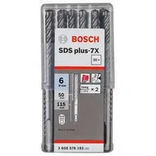 6х50х115 мм бур (сверло) SDS-plus 7X BOSCH 2608576192
