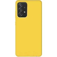 Чехол-накладка Case Matte Lux для Galaxy A52 (желтый)