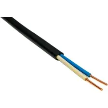 Кабель силовой Автопровод ВВГ-П 2x2.5 (100 м, черный)