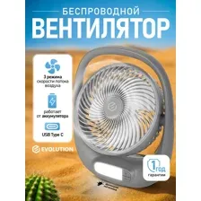 Вентилятор Evolution AirLeaf AL-101 (серый)