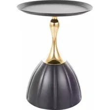 Журнальный столик Signal Piana (черный/золотой)