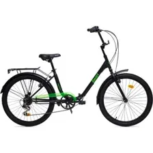 Велосипед AIST Smart 24 2.1 2022 (черный/зеленый)