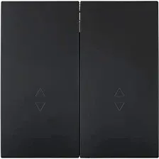 Выключатель Lezard Zima 704-4288-106QC (черный бархат)