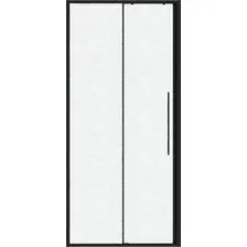 Душевая дверь Niagara Nova NG-84-L11CHB 110x195 (черный матовый/шиншилла стекло)