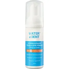 Пенка для очищения языка Waterdent Антибактериальная, 50 мл