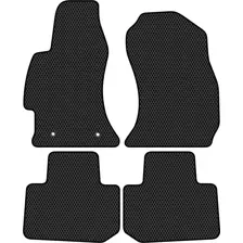 Комплект ковриков для авто Alicosta Subaru Forester (suv / SJ) 2012 - 2019 (черный, ромб)