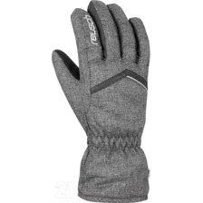 Перчатки лыжные Reusch Marisa / 6031150-7721 (р-р 6, Black/Black Melange)