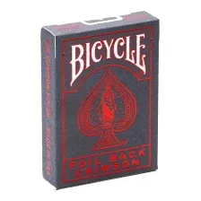 Игральные карты Bicycle Metalluxe Red 1041366