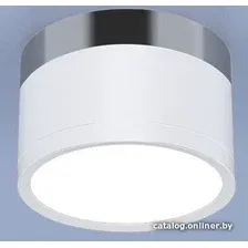 Точечный светильник Elektrostandard DLR029 10W 4200K (белый матовый/хром)